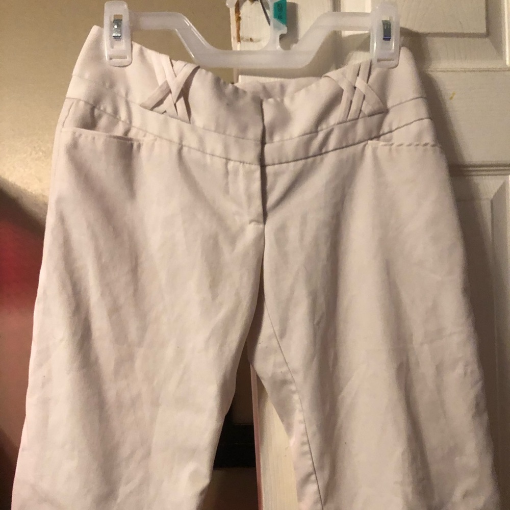 Wide leg capris